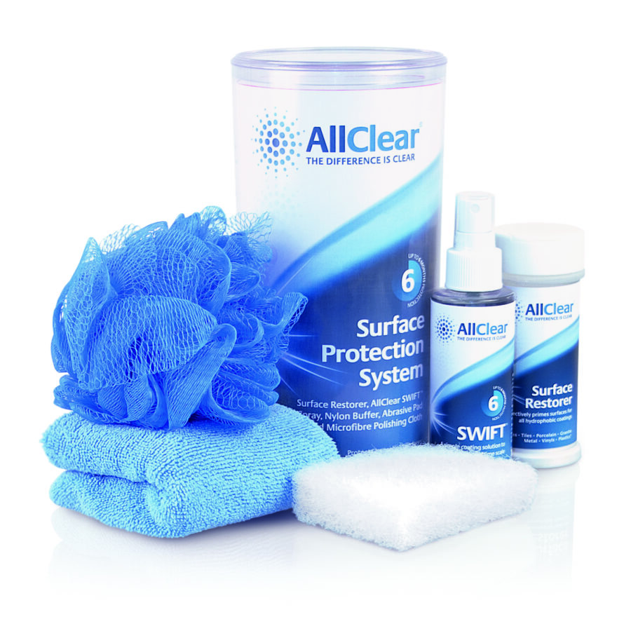 A photo of the AllClear Surface Protection System