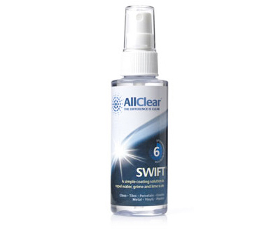 A product shot of Lakes Bathrooms' AllClear Swift