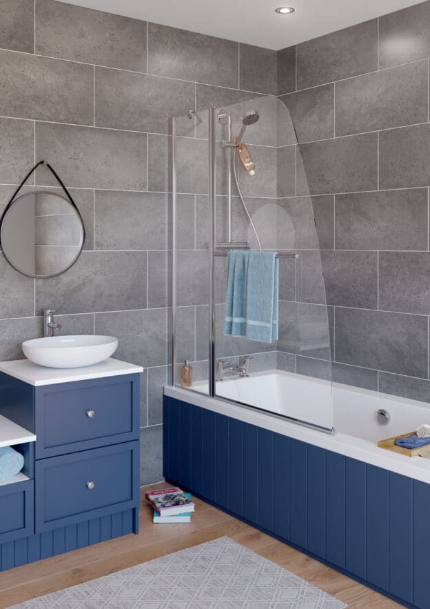Sculpted Bath Screen - Bath Screen | Lakes