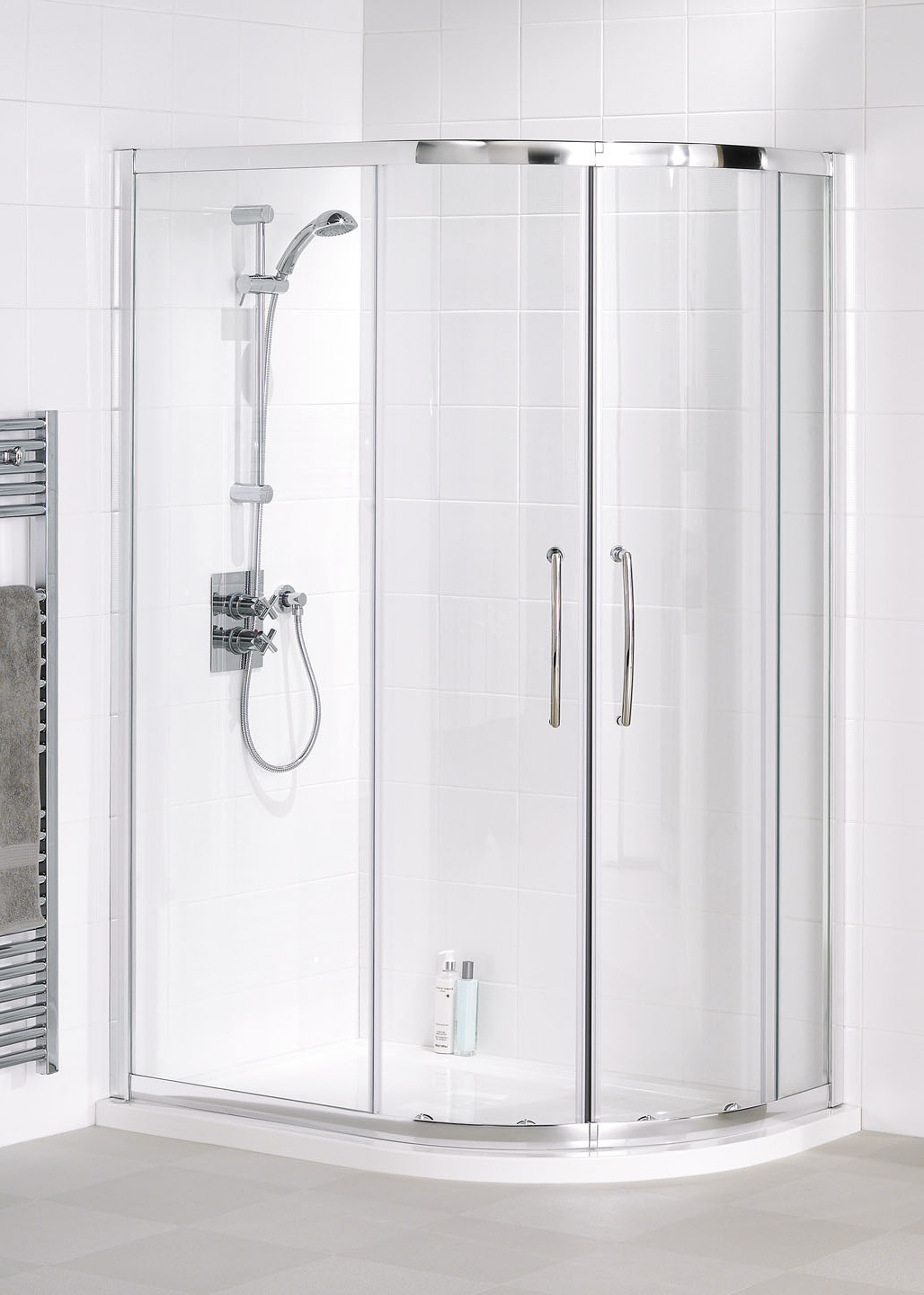 Easy-fit Offset Quadrant shower enclosure