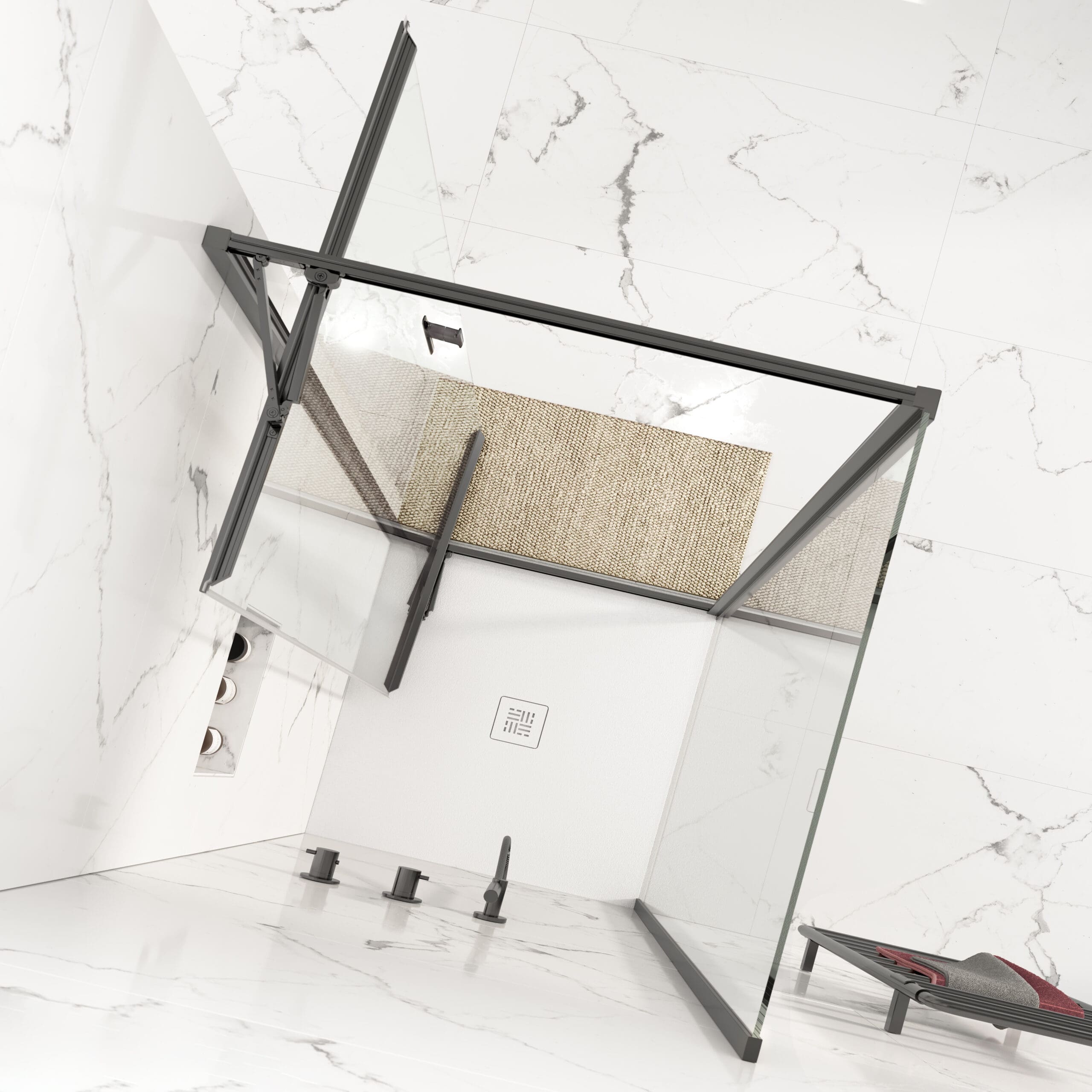Self Close Infold Door Side Panel