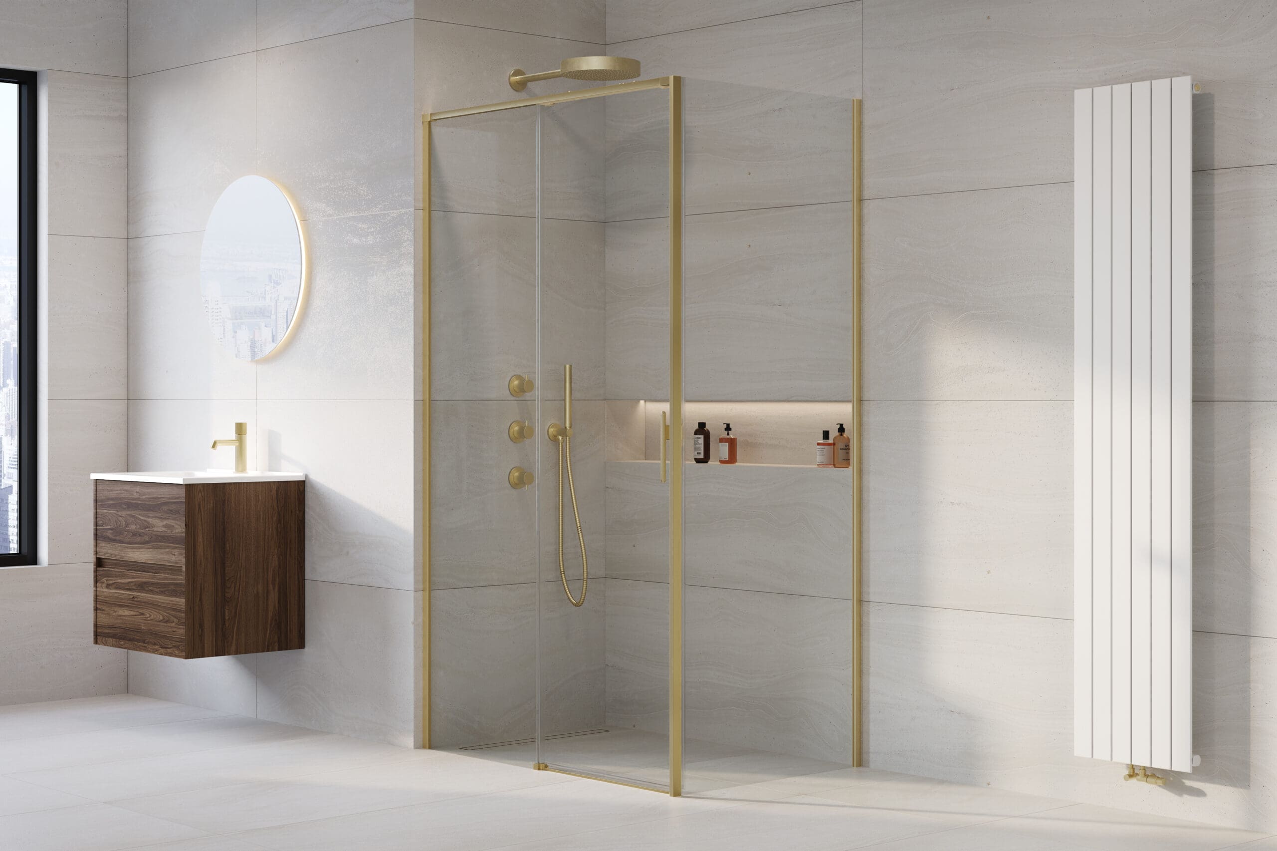 Soft Close Sliding Door Side Panel