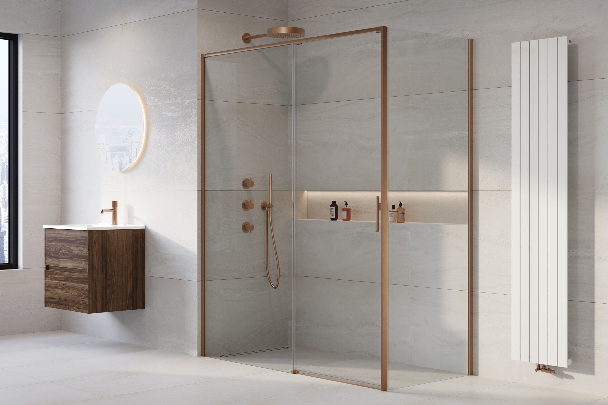 Soft Close Sliding Door Side Panel