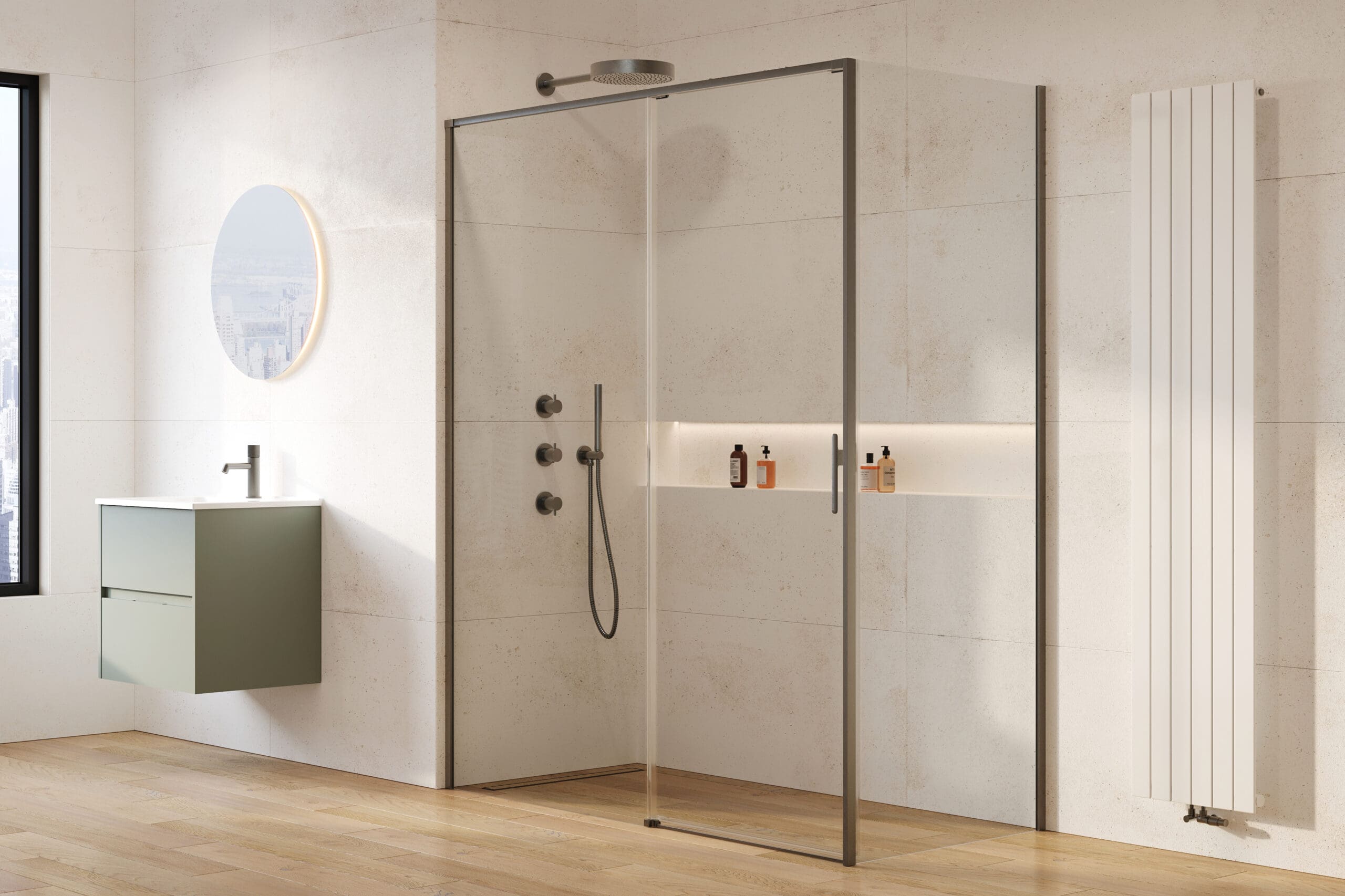 Soft Close Sliding Door Side Panel