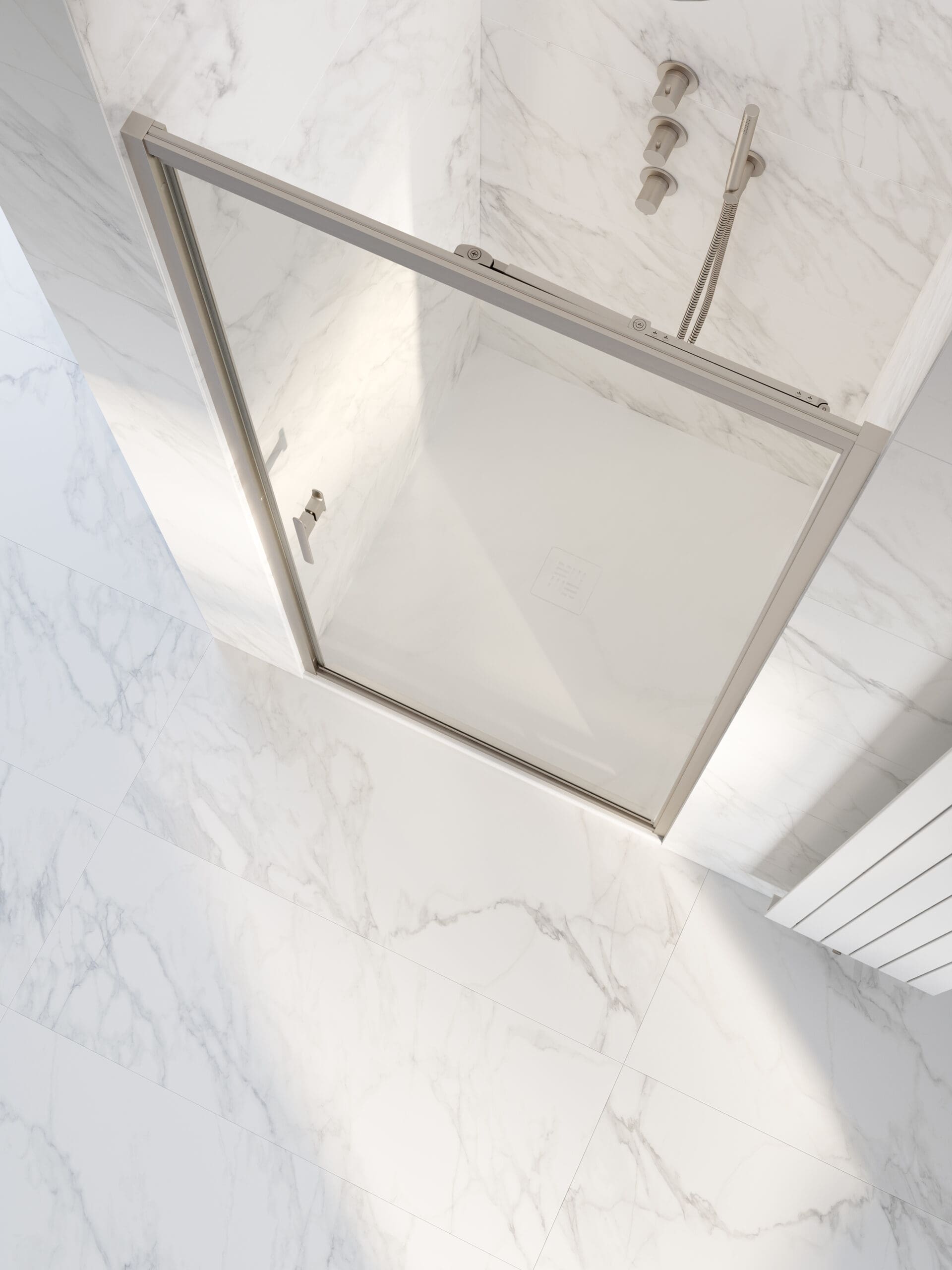 Self Close Infold Shower Door