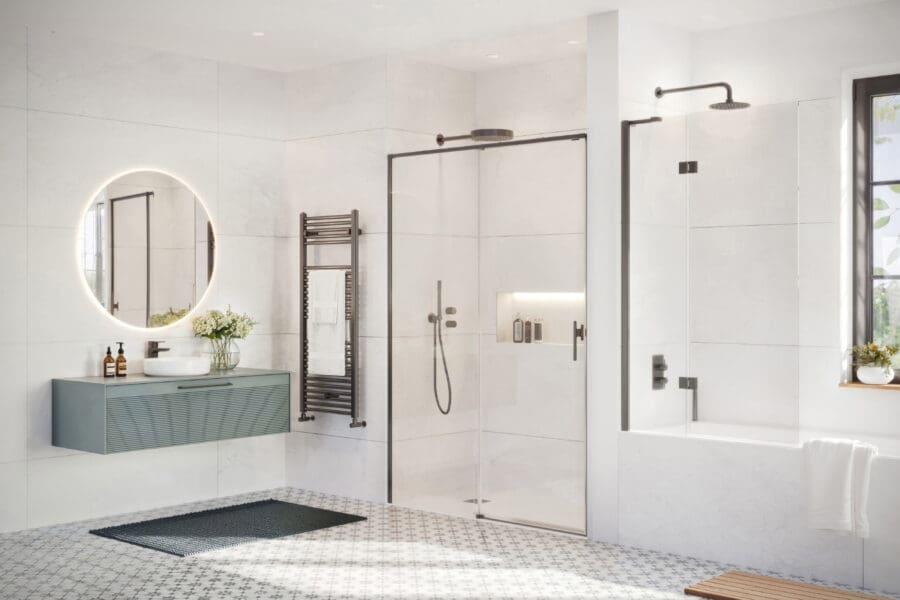 Soft Close Sliding Shower Door